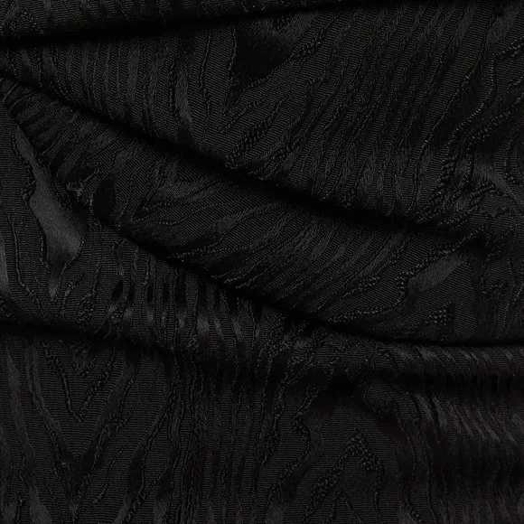 NWT Veronica Beard Allyson Black Strapless Jacquard Peplum Midi Dress Size 2 - Picture 5 of 13